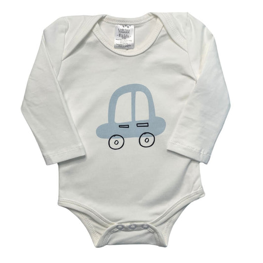 Bodysuit LS Car - 95% Cotton 5% Spandex