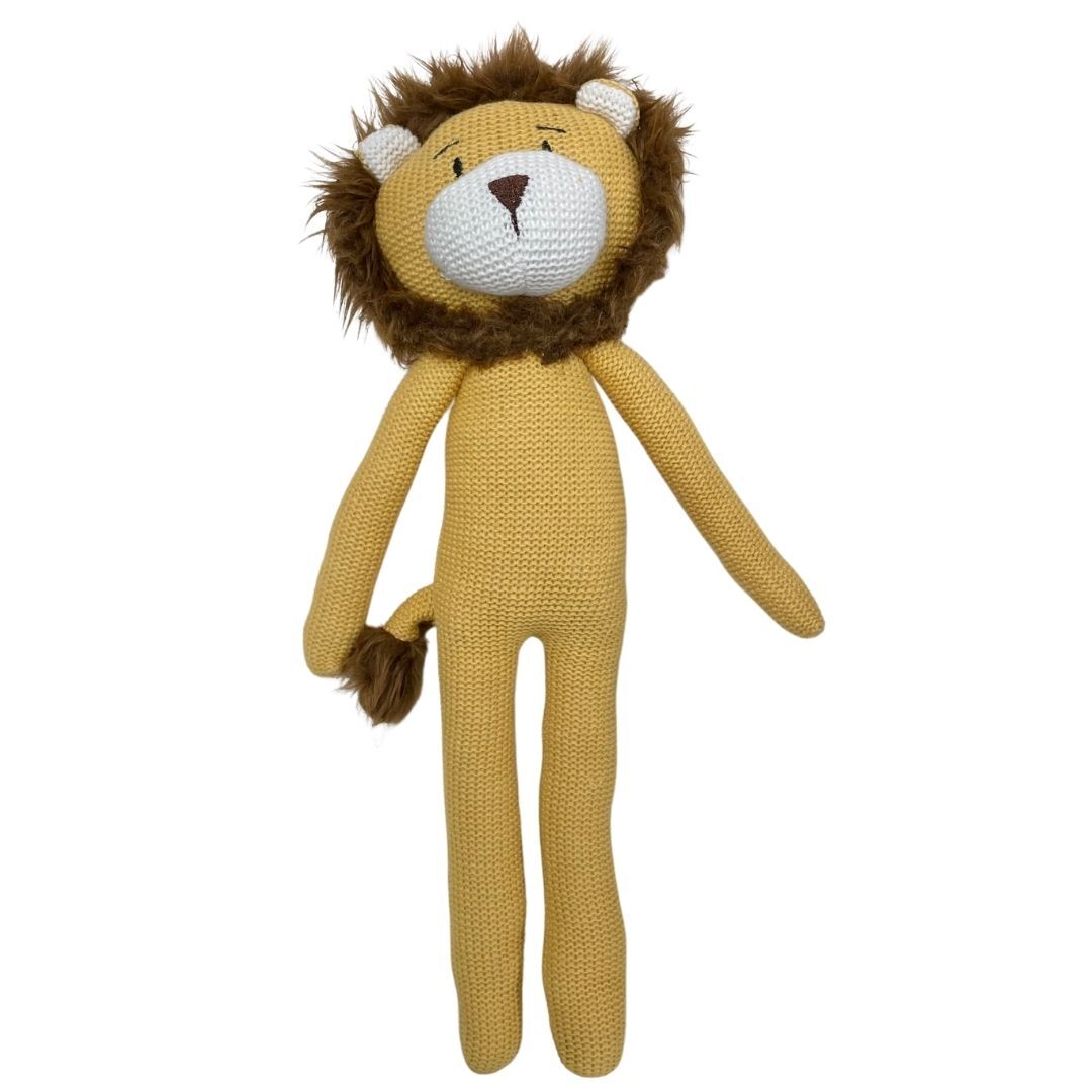 Eco Knitted Lion Large - 40cm
