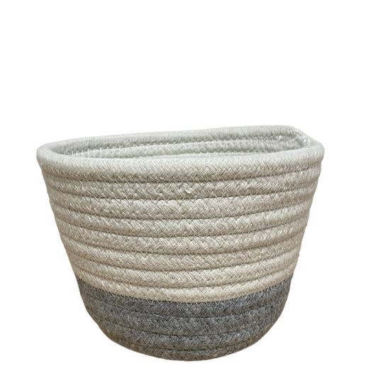 Rope Basket Pot Small
